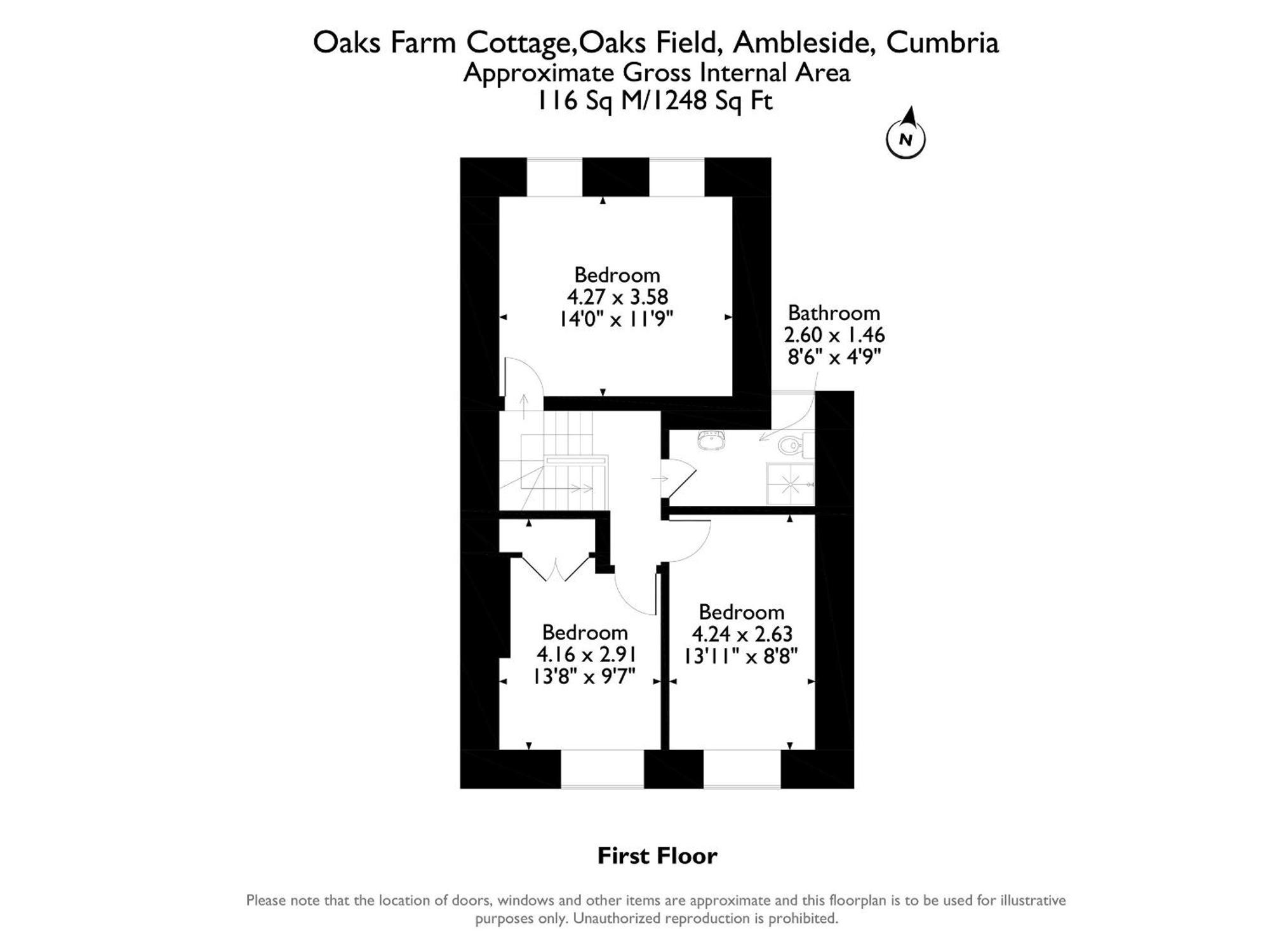 1 Oaks Farm Cottages Ambleside Εξωτερικό φωτογραφία